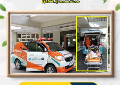 Ambulans ULAZ MKU Fastabiq Pati Antarkan Warga Periksa ke Rumah Sakit