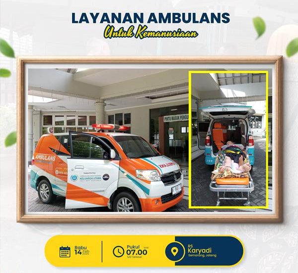 Ambulans ULAZ MKU Fastabiq Pati Antarkan Warga Periksa ke Rumah Sakit